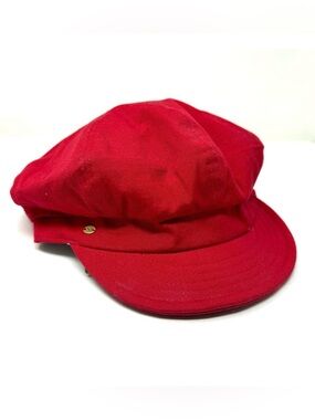 BETMAR New York Red page boy cap, unisex, one size